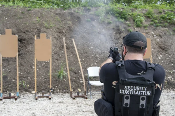 Guardian 6 Protection Level II security officer training - student completing online certification course